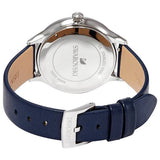 Swarovski Octea Nova Blue Dial Blue Leather Strap Watch for Women - 5295349 Buy Now By Swarovski