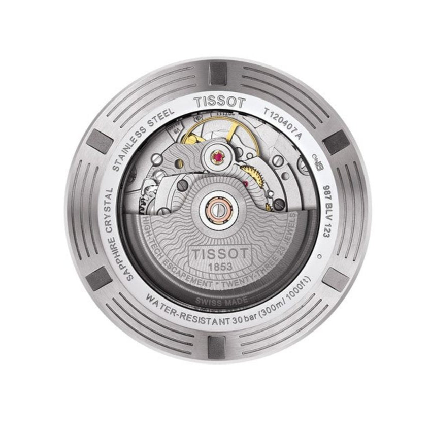 Tissot Seastar 1000 Powermatic 80 Silver Dial Silver Steel Strap Watch For Men - T120.407.11.031.00 Buy Now By Tissot