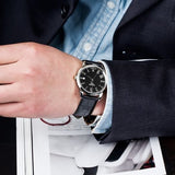 Tissot Classic Dream Black Dial Black Leather Strap Watch for Men - T033.410.16.053.01 Buy Now By Tissot