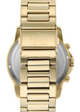 Armani Exchange Banks Chronograph Black Dial Gold Steel Strap Watch For Men - AX1721 Buy Now By Armani Exchange