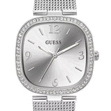 Guess Tapestry Diamonds Silver Dial Silver Mesh Bracelet Watch for Women - GW0354L1 Buy Now By Guess