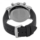 Emporio Armani Classic Quartz Chronograph White Dial Black Leather Strap Watch For Men - AR1807 Buy Now By Emporio Armani