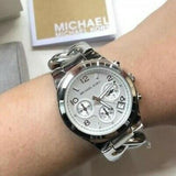Michael Kors Runway Twist Silver Dial Silver Stainless Steel Strap Watch for Women - MK3149 Buy Now By Michael Kors