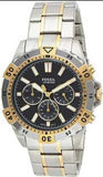 Fossil Garrett Analog Black Dial Two Tone Steel Strap Watch for Men - FS5771 Buy Now By Fossil