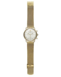 Emporio Armani Aviator Chronograph Quartz Beige Dial Gold Mesh Bracelet Watch For Men - AR11315 Buy Now By Emporio Armani