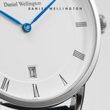 Daniel Wellington Dapper St Mawes White Dial Brown Leather Strap Watch For Women - DW00100095 Buy Now By Daniel Wellington