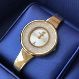 Swarovski Crystalline Bracelet White Dial Gold Steel Strap Watch for Women - 5269253 Buy Now By Swarovski
