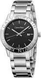 Calvin Klein City Black Dial Silver Steel Strap Watch for Men - K7Q21141 Buy Now By Calvin Klein