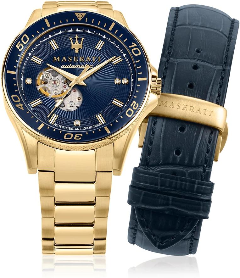 Maserati SFIDA Automatic Diamond Dial Limited Edition Watch For Men - R8823140004 Buy Now By Maserati