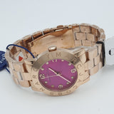 Marc Jacobs Amy Pink Dial Rose Gold Steel Strap Dial Watch for Women - MBM8625 Buy Now By Marc Jacobs