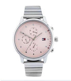 Tommy Hilfiger Blake Pink Dial Silver Steel Strap Watch for Women - 1781904 Buy Now By Tommy Hilfiger