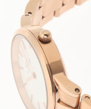 Daniel Wellington Iconic Link White Dial Rose Gold Steel Strap Watch for Women - DW00100213 Buy Now By Daniel Wellington