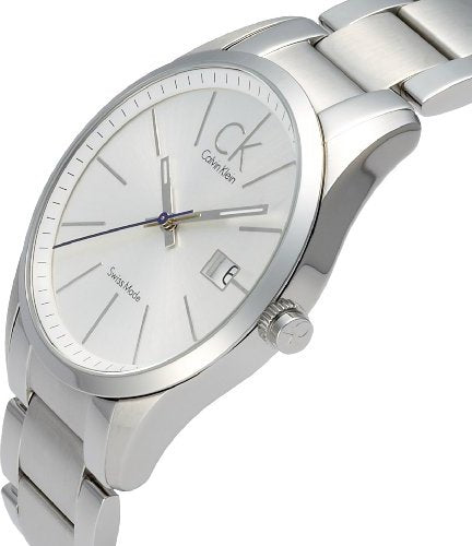 Calvin Klein Bold White Dial Silver Steel Strap Watch for Men - K2241120 Buy Now By Calvin Klein
