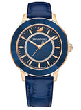 Swarovski Octea Lux Blue Dial Blue Leather Strap Watch for Women - 5414413 Buy Now By Swarovski