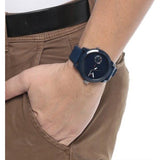 Tommy Hilfiger Denim Quartz Blue Dial Blue Rubber Strap Watch for Men - 1791325 Buy Now By Tommy Hilfiger