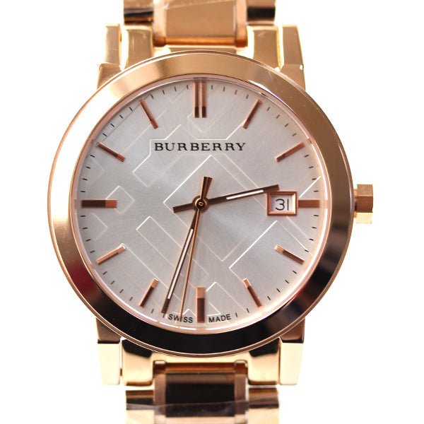 Burberry The City White Dial Rose Gold Steel Strap Watch for Women - BU9004 Buy Now By Burberry