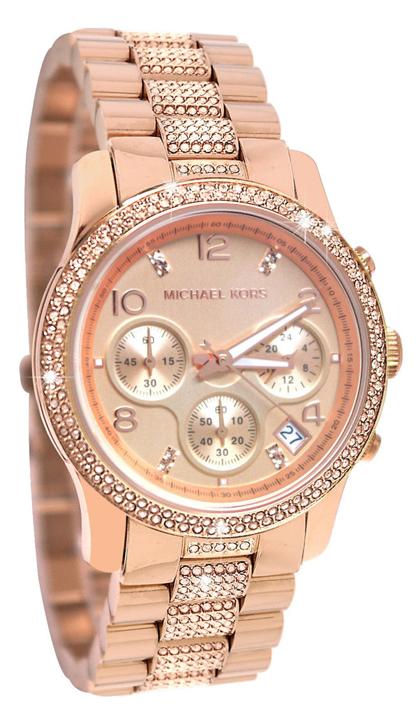 Michael Kors Runway Gold Dial Gold Steel Strap Watch for Women - MK5827 Buy Now By Michael Kors