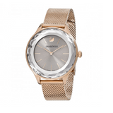 Swarovski Octea Nova Grey Dial Gold Mesh Bracelet Watch for Women - 5451634 Buy Now By Swarovski