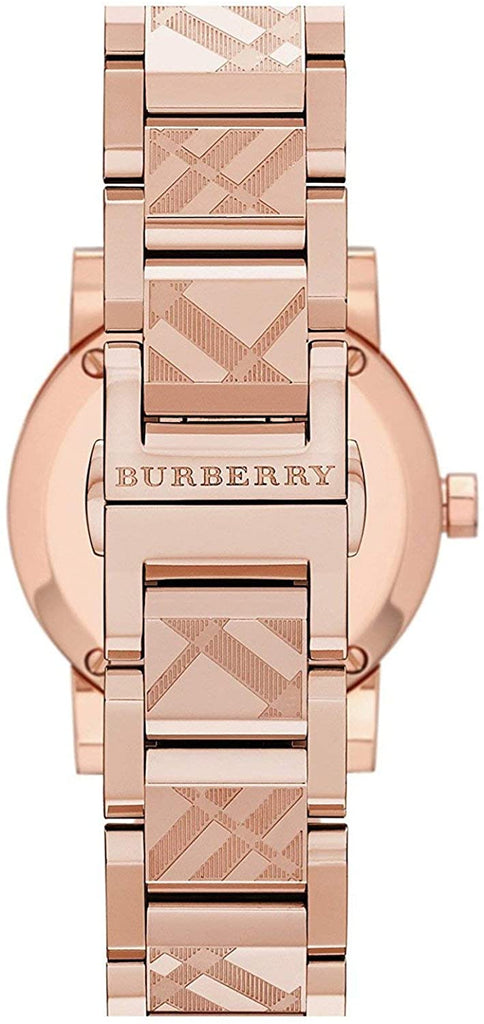 Burberry The City Rose Gold Dial Rose Gold Steel Strap Watch for Women - BU9235 Buy Now By Burberry