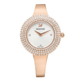 Swarovski Crystal Rose Silver Dial Rose Gold Steel Strap Watch for Women - 5484073 Buy Now By Swarovski