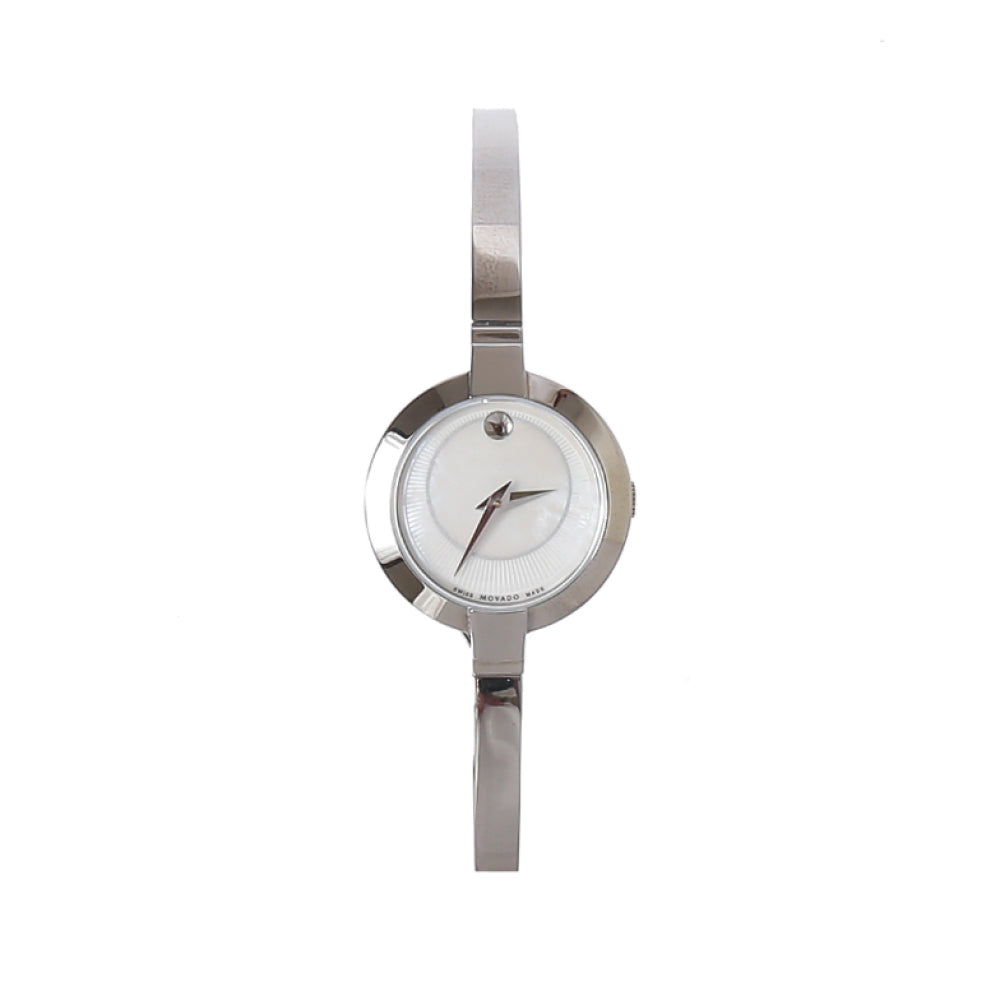 Movado Bela Mother of Pearl Dial Silver Steel Strap Watch For Women - 0606616 Buy Now By Movado