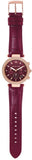 Michael Kors Parker Chronograph Red Dial Red Leather Strap Watch For Women - MK6986 Buy Now By Michael Kors