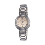 Citizen Eco Drive Mother of Pearl Dial Silver Steel Strap Watch For Women - EM0331-52W Buy Now By Citizen