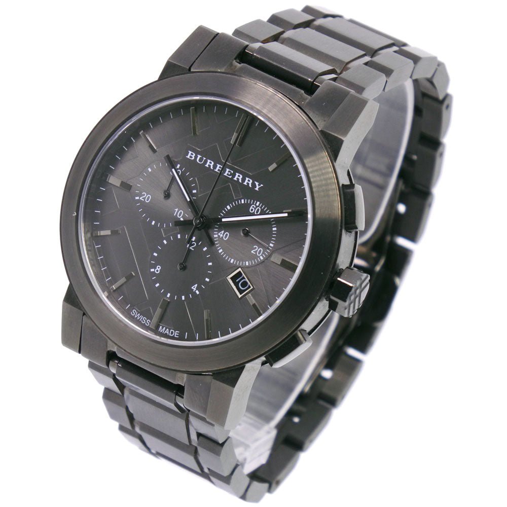 Burberry The City Grey Dial Gunmetal Grey Steel Strap Watch for Men - BU9354 Buy Now By Burberry