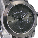 Burberry The City Grey Dial Gunmetal Grey Steel Strap Watch for Men - BU9354 Buy Now By Burberry