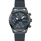 Hugo Boss Pilot Edition Blue Dial Blue Mesh Bracelet Watch for Men - 1513887 Buy Now By Hugo Boss