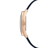 Swarovski Crystalline Aura Blue Dial Blue Leather Strap Watch for Women - 5519447 Buy Now By Swarovski