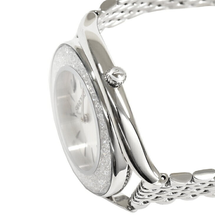 Swarovski Crystalline Aura Silver Dial Silver Steel Strap Watch for Women - 5519462 Buy Now By Swarovski