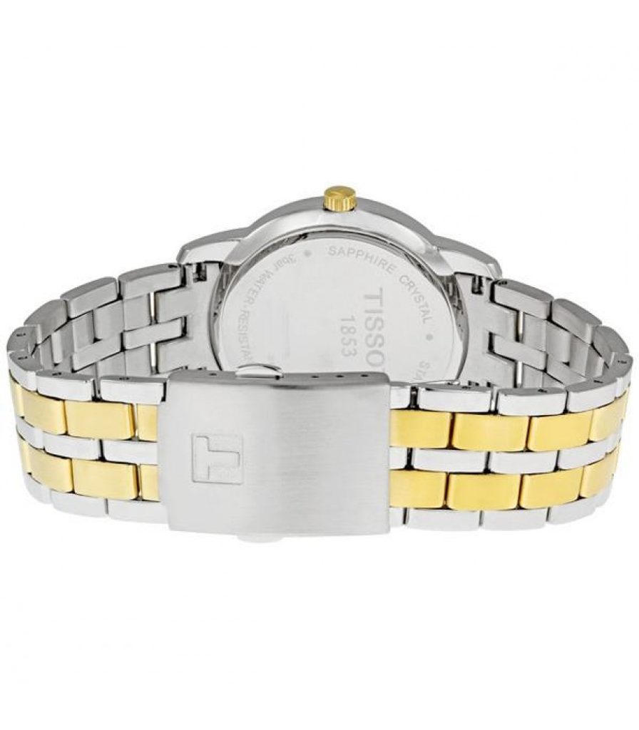 Tissot T Classic Dream White Dial Two Tone Steel Strap Watch for Men - T033.410.22.011.01 Buy Now By Tissot