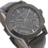 Burberry The City Black Dial Black Leather Strap Watch for Men - BU9364 Buy Now By Burberry