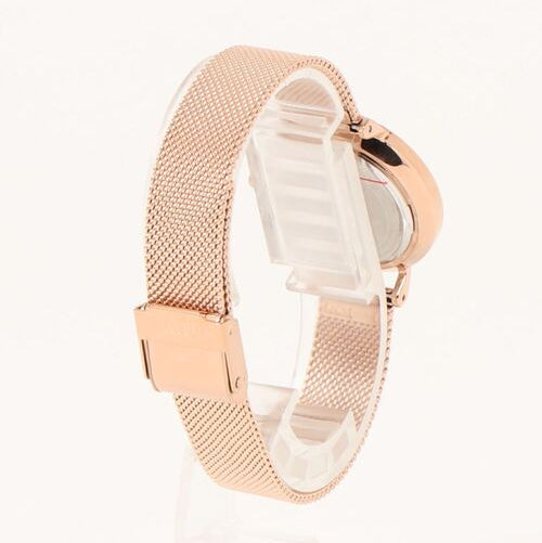 Daniel Wellington Petite Melrose Pink Dial Rose Gold Mesh Strap Watch For Women - DW00100368 Buy Now By Daniel Wellington