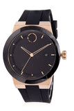 Movado Bold Black Dial Black Rubber Strap Watch for Men - 3600623 Buy Now By Movado