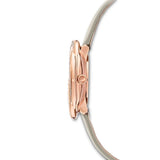 Swarovski Crystal Flower Grey Dial Grey Leather Strap Watch for for Women - 5552424 Buy Now By Swarovski