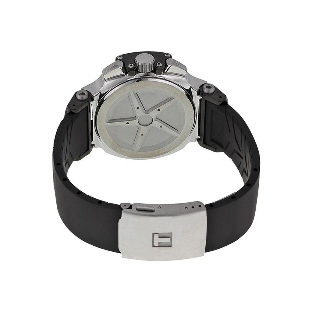 Tissot T Race Chronograph White Dial Black Rubber Strap Watch for Men - T048.417.27.037.00 Buy Now By Tissot
