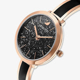 Swarovski Crystalline Delight Black Dial Two Tone Steel Strap Watch for Women - 5580530 Buy Now By Swarovski