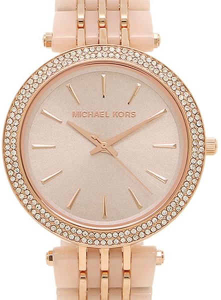Michael Kors Darci Rose Gold Dial Two Tone Steel Strap Watch for Women - MK4327 Buy Now By Michael Kors
