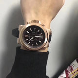 Michael Kors Dylan Black Dial Black Rubber Strap Watch for Men - MK8184 Buy Now By Michael Kors