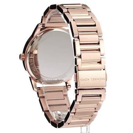 Michael Kors Hartman Rose Gold Dial Rose Gold Steel Strap Watch For Women - MK3491 Buy Now By Michael Kors