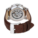 Fossil Grant Automatic White Dial Brown Leather Strap Watch for Men - ME3027 Buy Now By Fossil