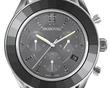 Swarovski Octea Lux Sport Chronograph Black Dial Silver Steel Strap Watch for Women - 5610520 Buy Now By Swarovski