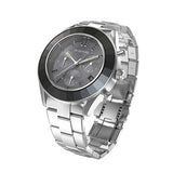 Swarovski Octea Lux Sport Chronograph Black Dial Silver Steel Strap Watch for Women - 5610520 Buy Now By Swarovski