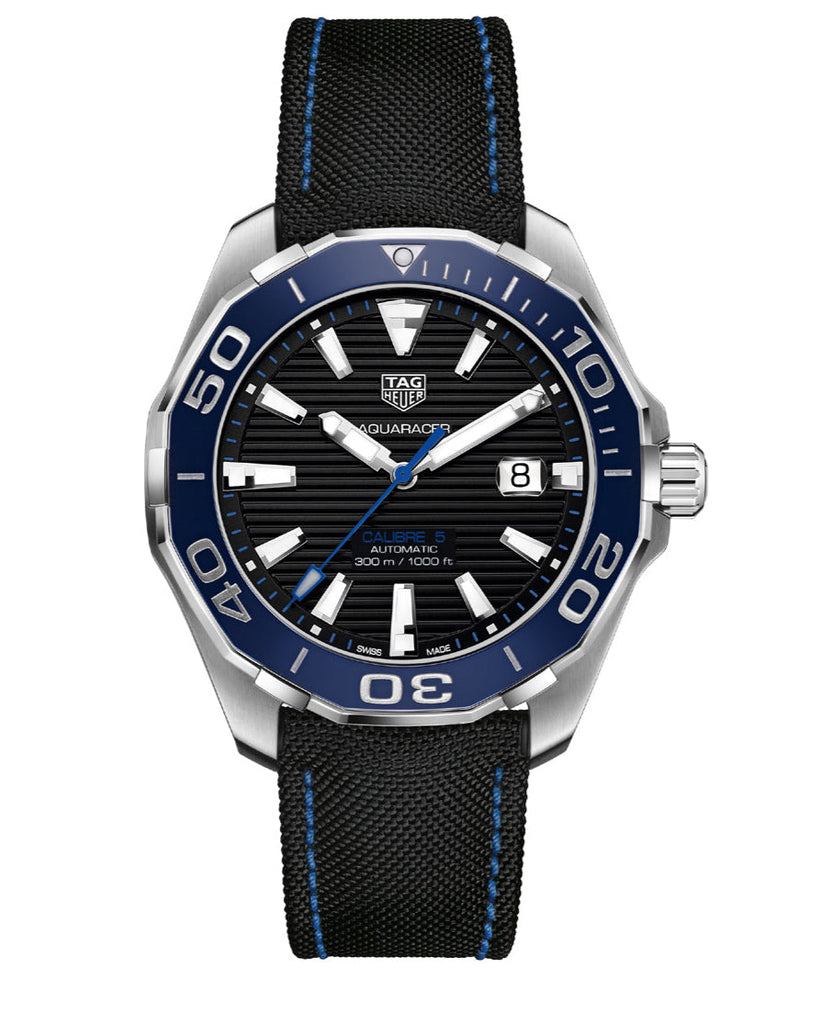 Tag Heuer Aquaracer Black Dial Watch for Men - WAY201C.FC6395 Buy Now By Tag Heuer