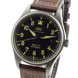 IWC Pilot's Watch Mark XVIII 40mm Black Dial Brown Leather Strap Watch for Men - IW327006 Buy Now By IWC