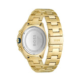 Hugo Boss Energy Chronograph Blue Dial Gold Steel Strap Watch For Men - 1513973 Buy Now By Hugo Boss