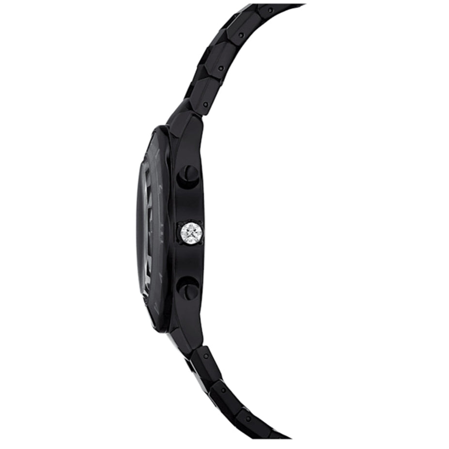 Swarovski Dextera Chronograph Black Dial Black Steel Strap Watch for Women - 5641393 Buy Now By Swarovski