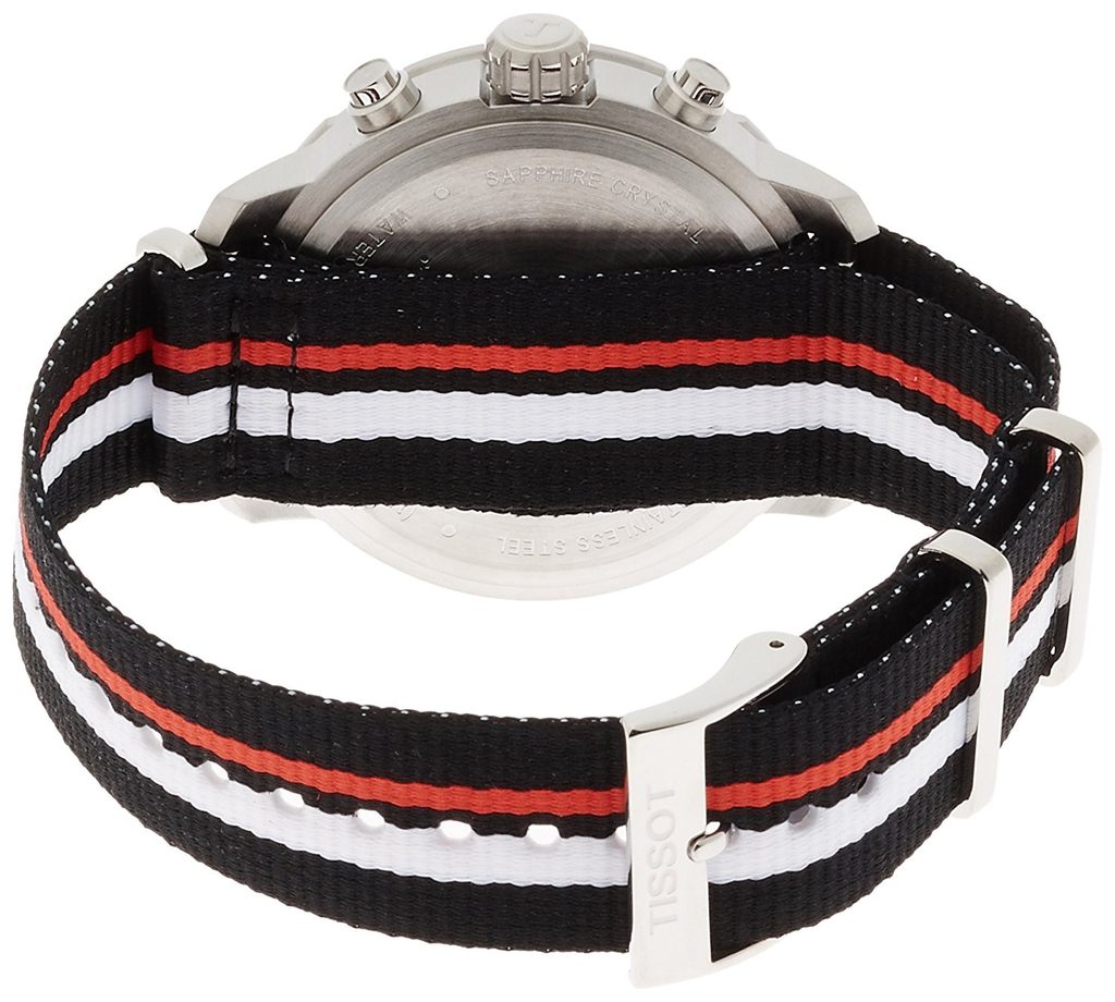 Tissot T Sport Quickster Chronograph NATO Watch For Men - T095.417.17.037.01 Buy Now By Tissot